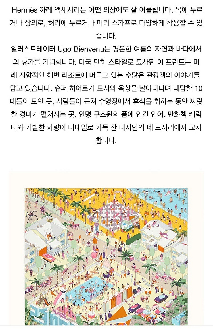 에르메스 까레 스카프--5