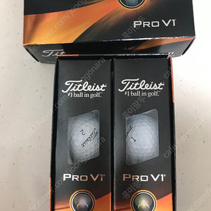 타이틀리스트 pro v1 골프공 6구(택포)