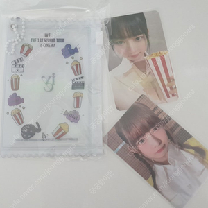 3개일괄 덤드림)아이브 레이 정품 포카 2장과 아이브 md 엠디 포카 파우치