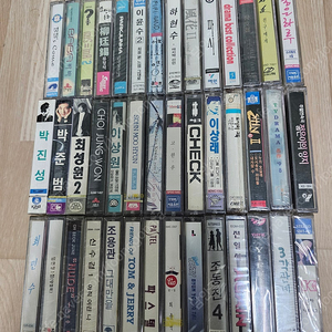 미개봉 카세트TAPE 42개