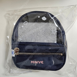 아이브 미니브 미니 백팩 pvc 파우치