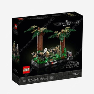 Lego 75353 Star Wars Endor Speeder Chase Diorama 스타워즈 엔도 스피더 추격전 디오라마