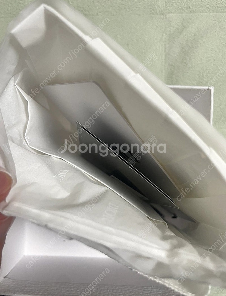 디올 새들 카드지갑--1
