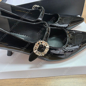 NINEWEST 나인웨스트 블랙에나멜 메리제인 펌프스.235사이즈(새제품)​​​