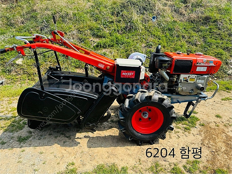 [판매중] 대동경운기(10마력,키시동)+로타리--0