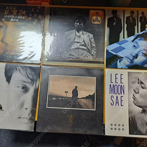 이문세 LP 6매일괄(3,4,5,6,7,8집)