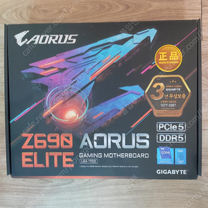 z690 aorus elite ddr5 메인보드 팝니다 (새상품)