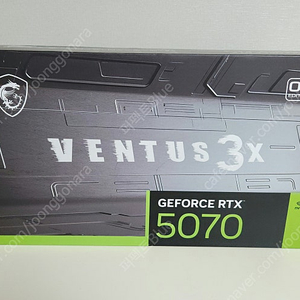 (미개봉) MSI 지포스 RTX 5070 벤투스 3X OC D7 12GB