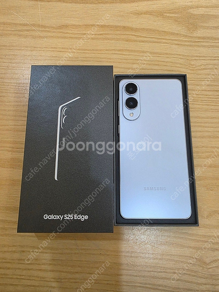갤럭시s25엣지아이스블루512gb 자급제단순개봉 미사용...--0