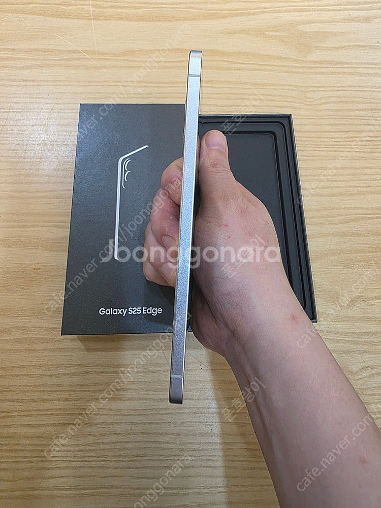 갤럭시s25엣지아이스블루512gb 자급제단순개봉 미사용...--4