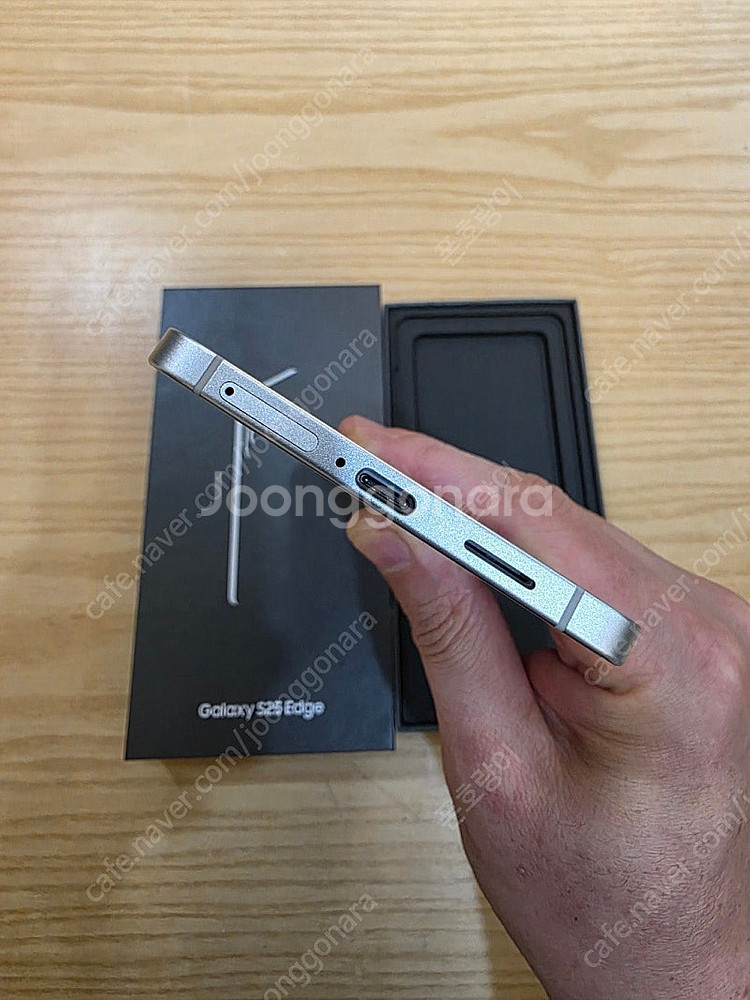 갤럭시s25엣지아이스블루512gb 자급제단순개봉 미사용...--5