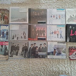 (가격인하)아라시 굿즈 판매 일괄 (콘서트, cd, dvd, 블루레이, 사진 등)