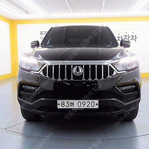 쌍용 렉스턴 스포츠 칸 중고 차 쌍용 렉스턴 중고차 픽업트럭 중고 검정색 2020년식 디젤 2.2 4WD 5링크 프레스티지 스페셜 개인사업자 차량구매