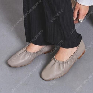 [235] (japan) united arrows 레더 발레 플랫 단화