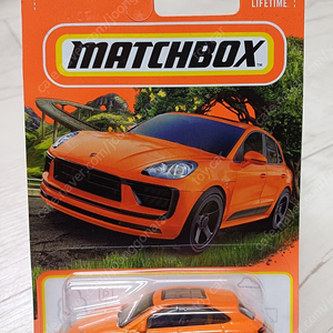매치박스 포르쉐 마칸 MACAN 오렌지 다이캐스트 레어템 미개봉 새상품
