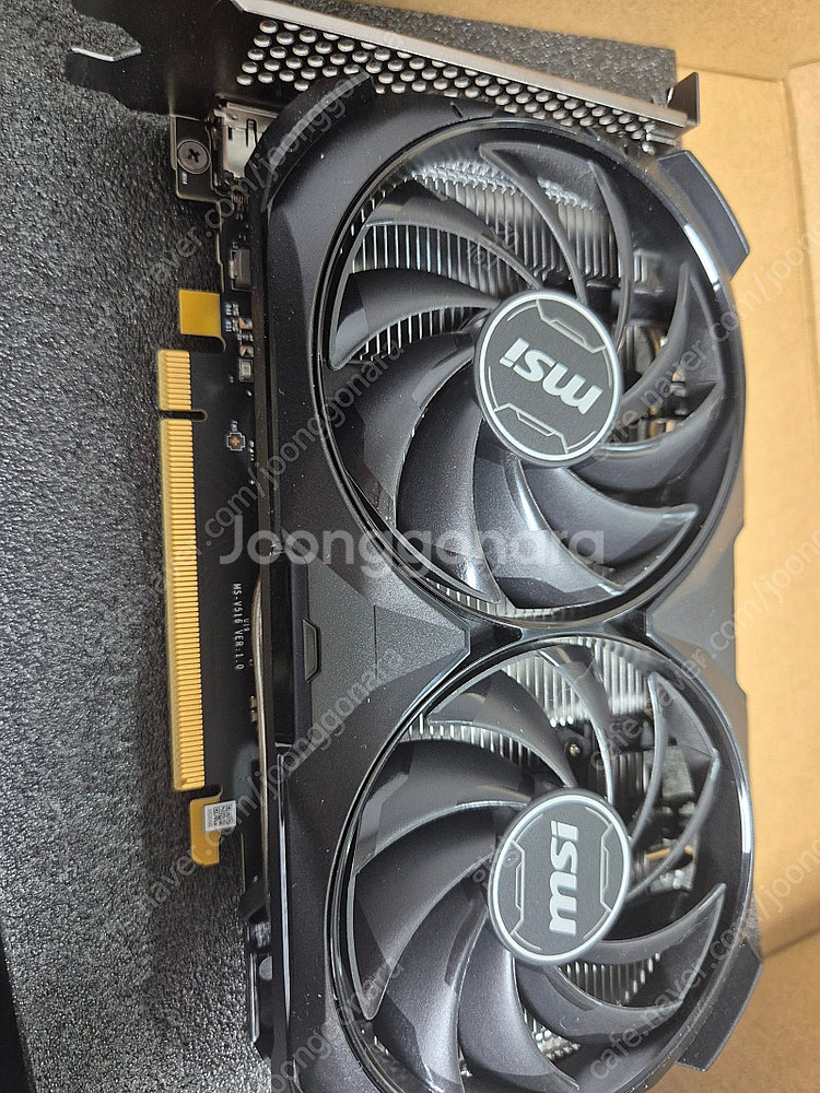 MSI RTX 4060 벤투스 2X 블랙 OC--2