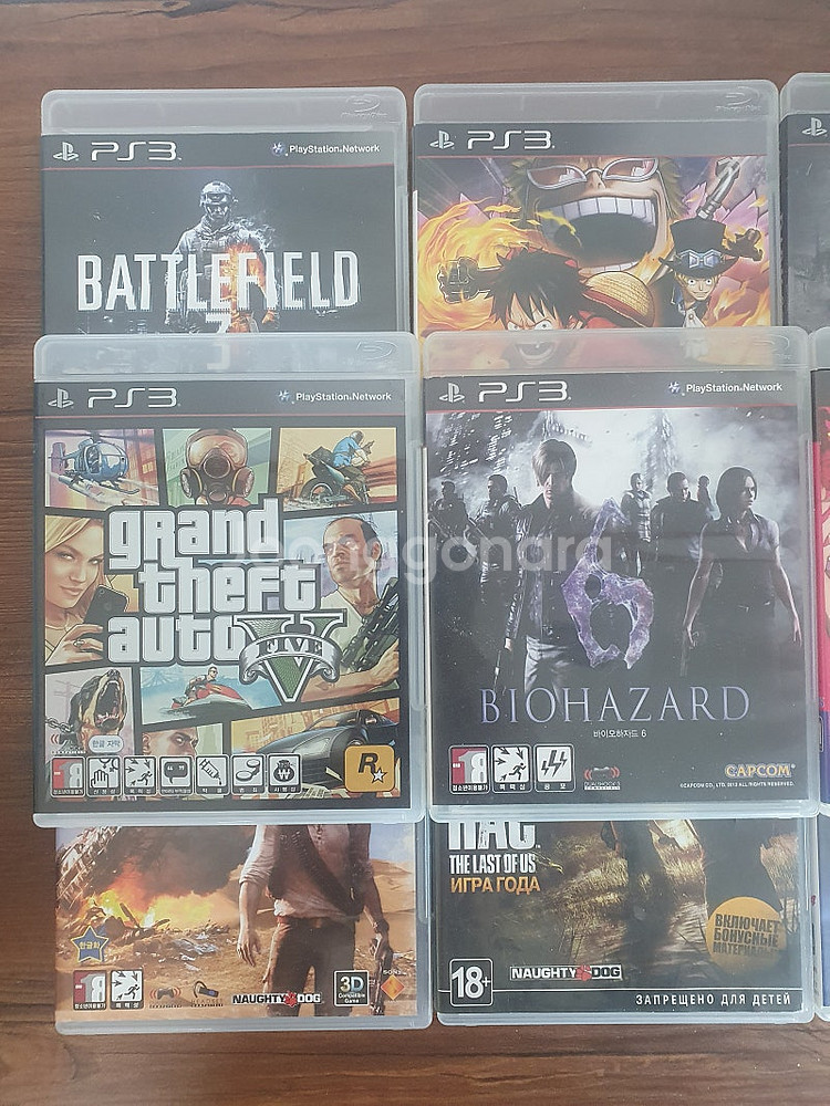 PS3 플스3 타이틀 9장 일괄 판매합니다.--0