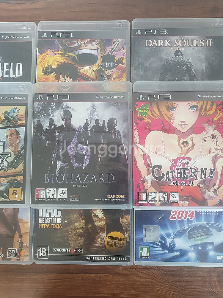 PS3 플스3 타이틀 9장 일괄 판매합니다.--1