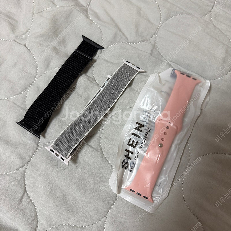 새상품) 애플워치 스트랩 스포츠루프 밴드, 실리콘밴드 ...--0