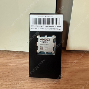 AMD 라이젠 R5 9600X CPU