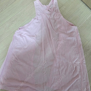 룰루레몬 백 오픈 핑크 탱크탑