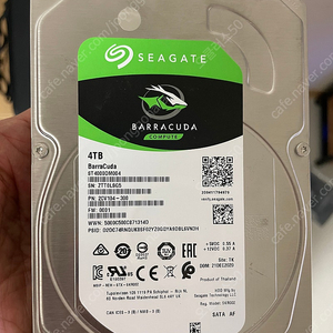 시게이트 3.5인치 4테라(4TB) 내장하드 팔아요