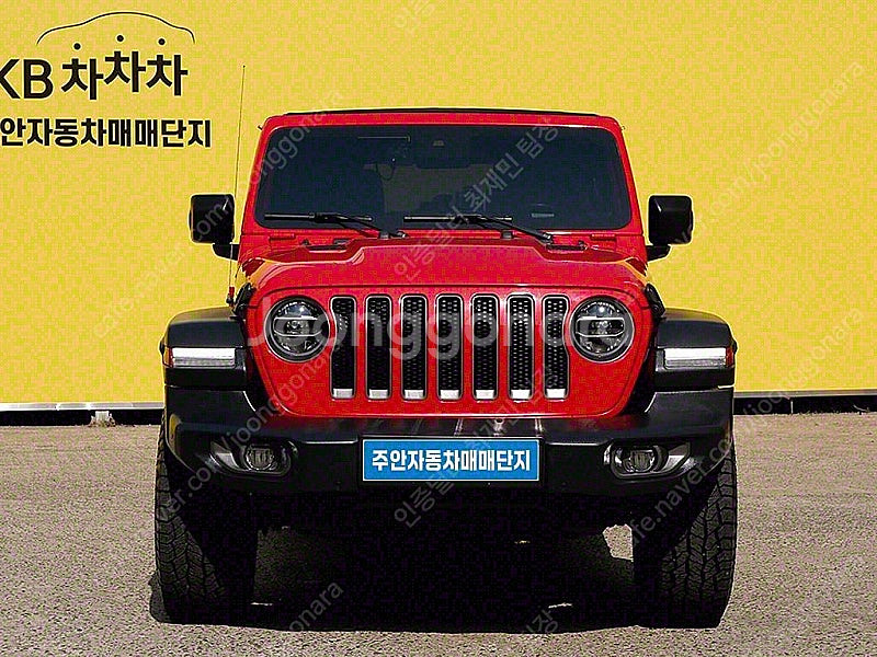 지프 랭글러 중고 랭글러 루비콘 중고 빨간색 2020년...--0