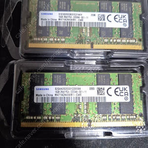 삼성 노트북용 DDR4 16GB 3200MHz 메모리 (램) 2개