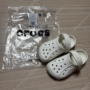 유아 크록스 C10 화이트