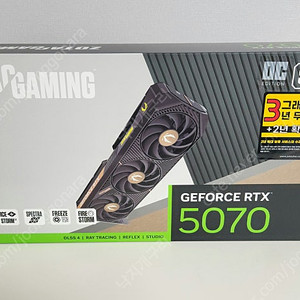 (미개봉) ZOTAC GAMING 지포스 RTX5070 D7 12GB