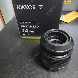 니콘 렌즈 z dx 24mm 1.7 (24.7) 판매합니다.