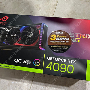 asus rog strix 스트릭스 rtx 4090 oc