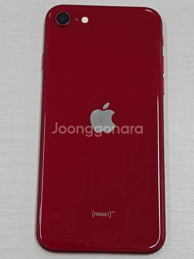 아이폰SE3 레드색상 64용량 상태좋은 무잔상 단말기 ...--0