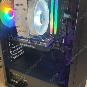 라이젠 5800X 32G RTX3050 700W 본체(신품급수준,민트본체)