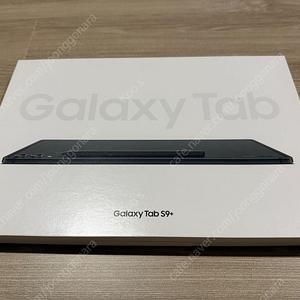 갤럭시탭 S9플러스 와이파이전용 256 그라파이트 풀세트 팝니다.