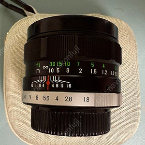 fujinon 55mm f1.8 m42 마운트 판매합니다
