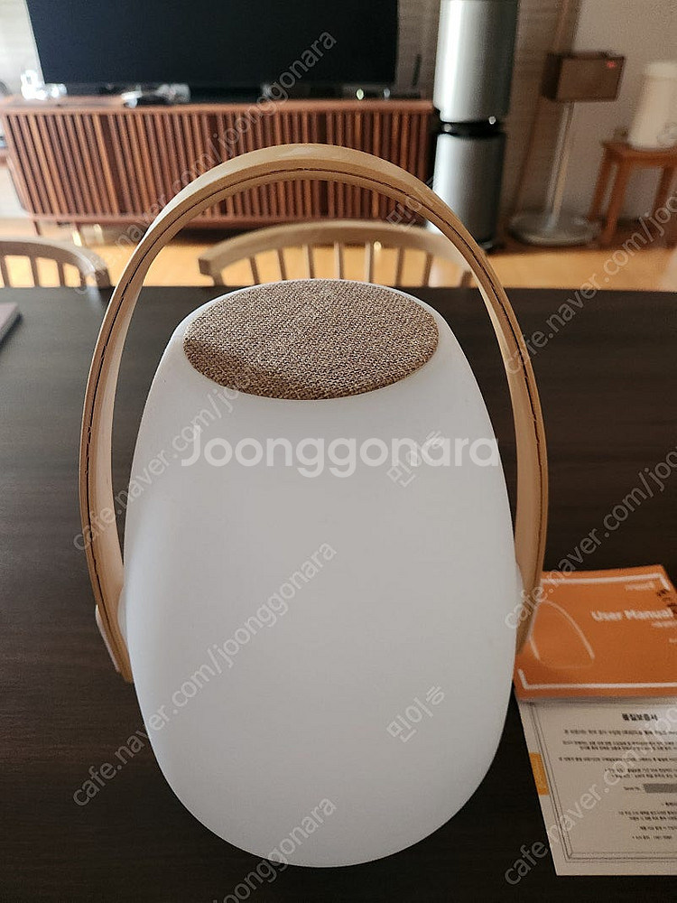 무니 mooni andale 블루투스스피커겸 조명 우체국택배 택포 8만원--3