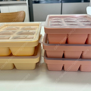 모윰 실리콘 이유식 큐브 용기 5개 일괄