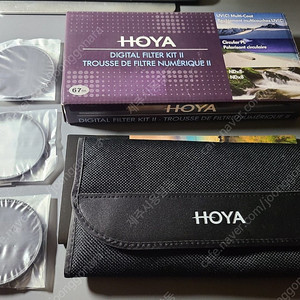 호야 DIGITAL KIT 67mm 필터 MCUV CPL ND8 3종세트 HOYA FILTER