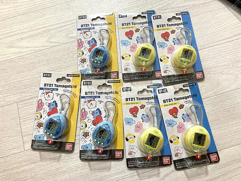 반다이 BT21 다마고치 게임기 새제품--3