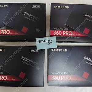 미개봉 860 PRO 512GB