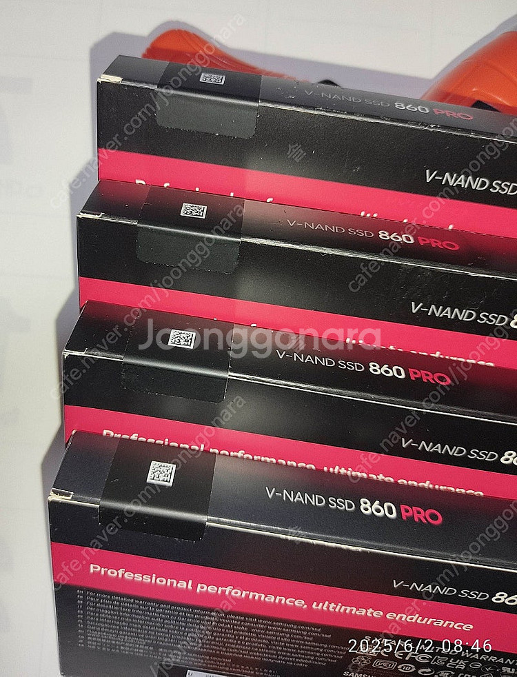 미개봉 860 PRO 512GB--1