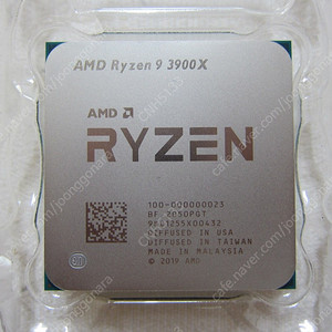 AMD 라이젠9-3세대 3900X (마티스)