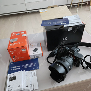 소니알파M4 미러리스카메라 ILCE-7M4 소니카메라 풀프레임 미러리스 카메라 BODY 소니코리아정품 FE2070f4G렌즈 풀박스