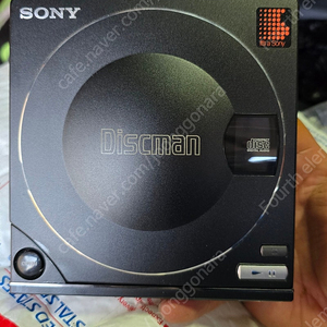 소니 디스크맨 discman D-100 박풀 .