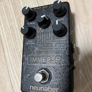 기타이펙터 뉴네이버 이머스 mk1 immerse 리버브 판매