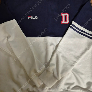 두산베어스 FILA 맨투맨 95(100사이즈)