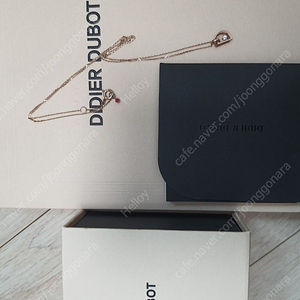디디에두보 미스두 더블 디 골드 14K 금목걸이