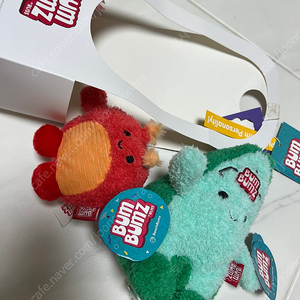범범즈 애착 인형 새 제품 2개