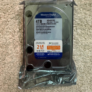 4테라 HDD 팝니다.